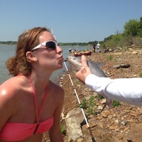 Photo of fishing in Lewisville Lake, TX